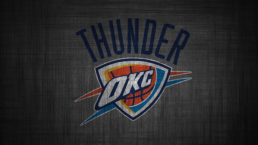 Oklahoma City Thunder Group ..., Donnerlogo HD-Hintergrundbild