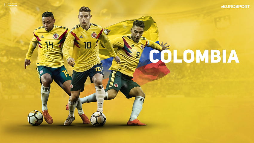 Profil drużyny Kolumbii na Mistrzostwach Świata 2018: Jak się zakwalifikowali, gwiazda, rekord Pucharu Świata, mecze Tapeta HD