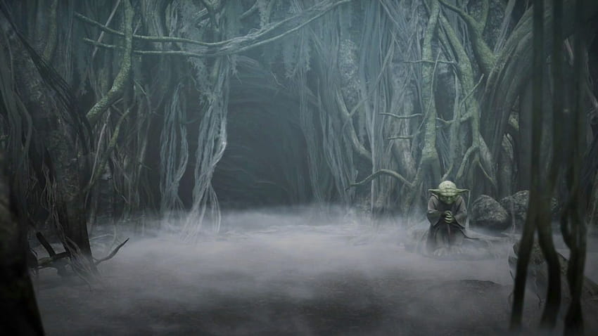 Growing up on Dagobah, you get a lot of colds HD wallpaper