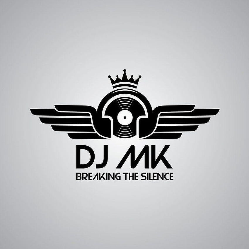 DJ MK LOGO, logo dj wallpaper ponsel HD