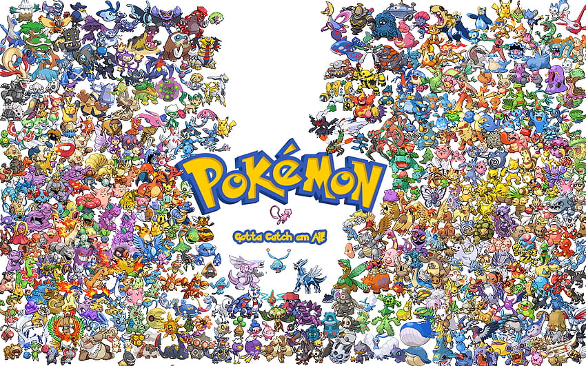 Tout le groupe Pokemon, pokemon original Fond d'écran HD