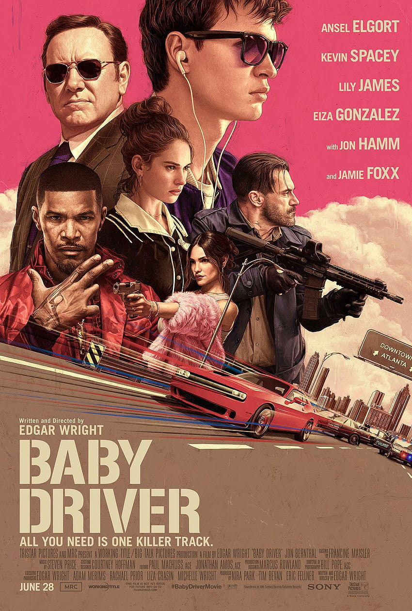 Baby Driver 2017 Movie Posters HD phone wallpaper