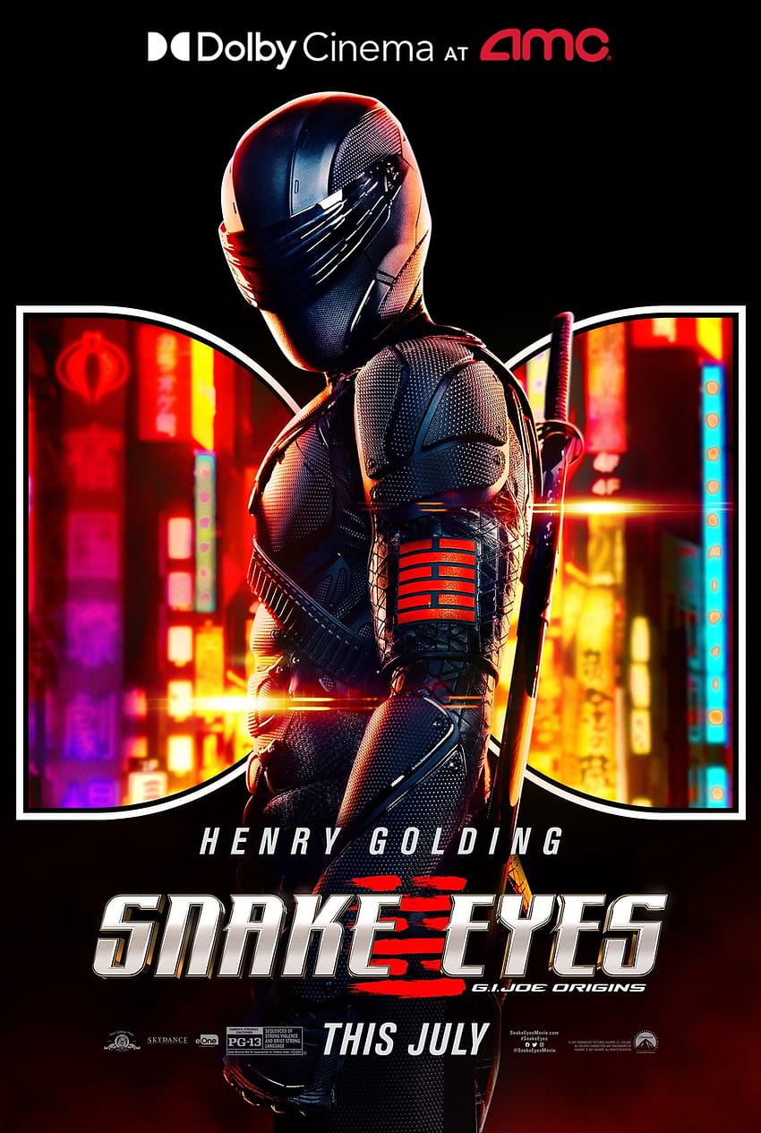 Змийски очи: G.I. Joe Origins филмов постер, змийски очи gi joe origins 2021 HD тапет за телефон