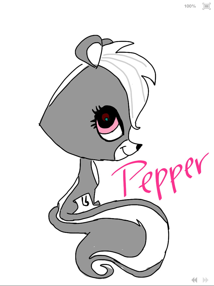 Littlest Pet Shop Pepper Clark by BlindJoy [768x1024], peeper HD phone wallpaper