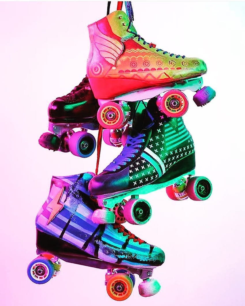 SoyLuna, roller skates HD phone wallpaper