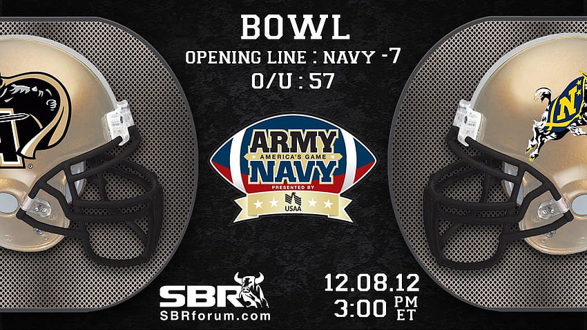 Army Black Knights gegen Navy Midshipmen, Navy Football HD-Hintergrundbild