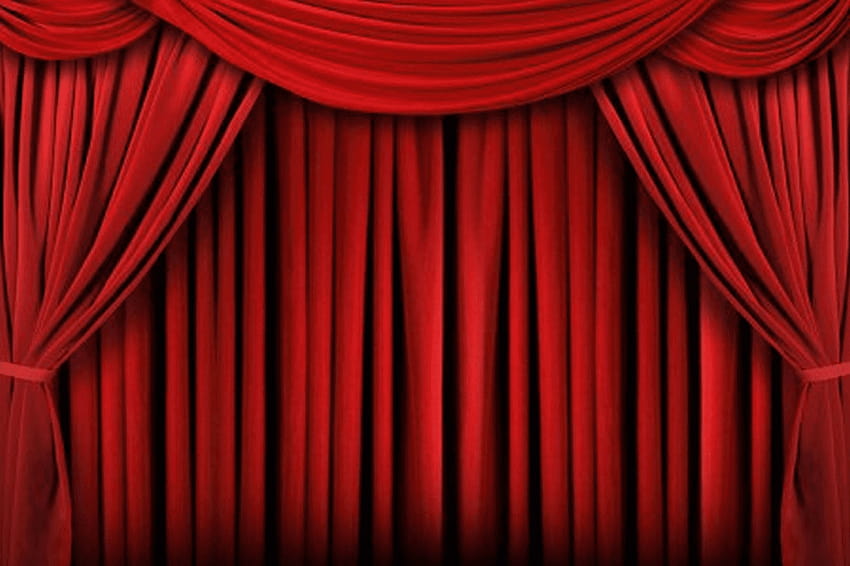 tudo novo pix1: Red Curtain, cortinas de palco papel de parede HD