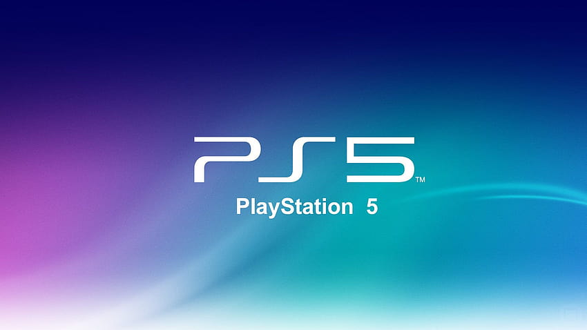 Marca registrada da Sony PS5 nos EUA, Reino Unido e vários outros países, ps5 logo papel de parede HD