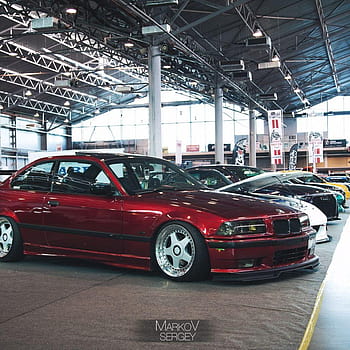 Wallpaper auto, tuning, BMW, BMW, red, red, tuning, E36 for mobile and  desktop, section bmw, resolution 5760x3665 - download