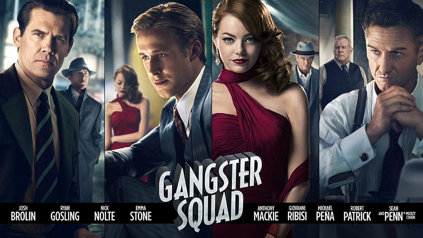 6 Gangster, film de gangsters Fond d'écran HD