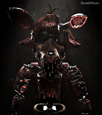 Withered Foxy, art, supernatural_creature HD phone wallpaper