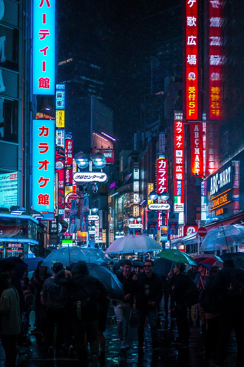 Japonya Estetiği, vaporwave estetiği japonya şehri HD telefon duvar kağıdı