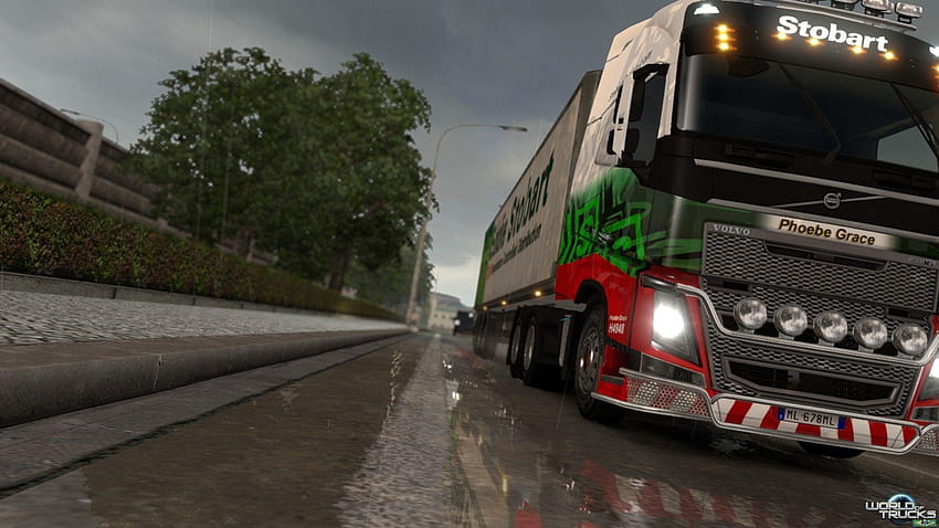 Euro Truck Simulator 2, ets2 HD wallpaper