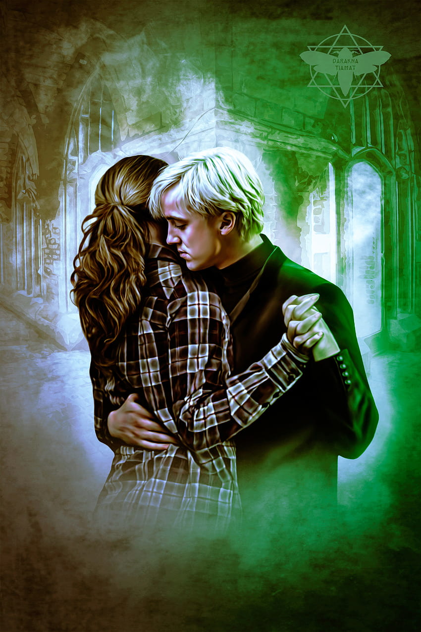 Dramione posted by Ryan Mercado, hermione and draco HD phone wallpaper