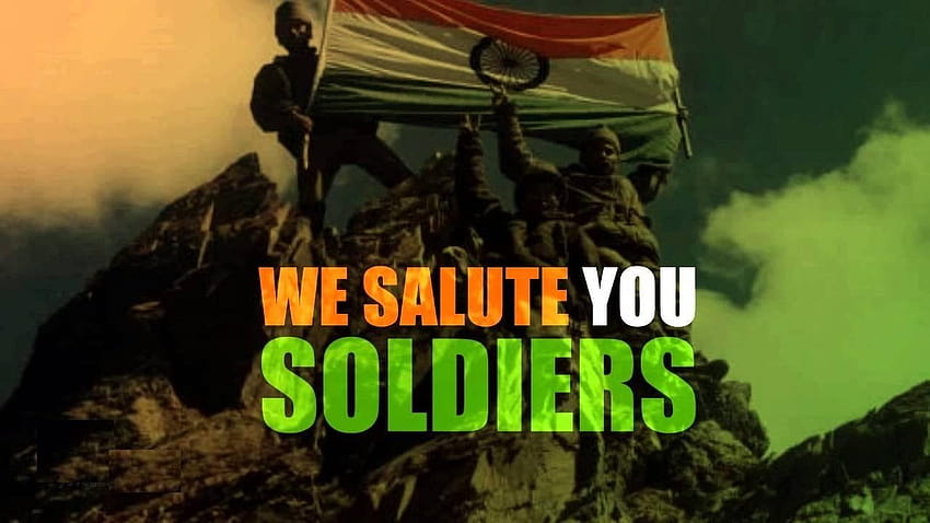 Indian Army Live Tribute To Indian Army [1280x720] สำหรับมือถือและแท็บเล็ตของคุณ วอลล์เปเปอร์ HD