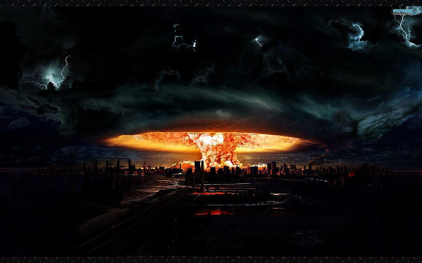 Nuclear Explosion, nuclear bomb explosion HD wallpaper