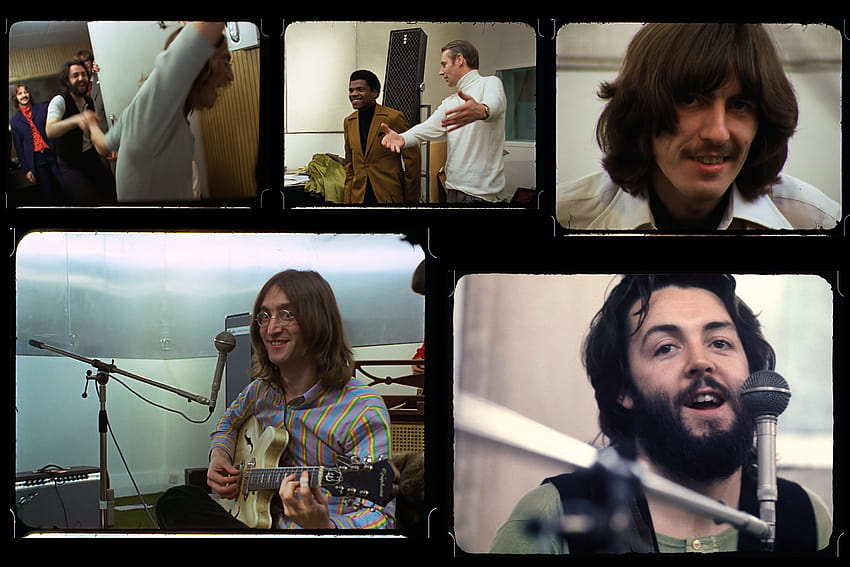 Dokumentarfilm „The Beatles: Get Back“. HD-Hintergrundbild