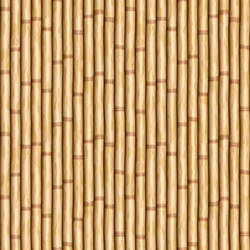 Seamless wood bamboo poles as wall or curtain backgrounds, bamboo wood background HD phone wallpaper