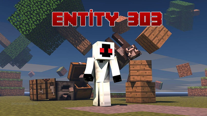Enity Minecraft Backround, entity 303 HD wallpaper