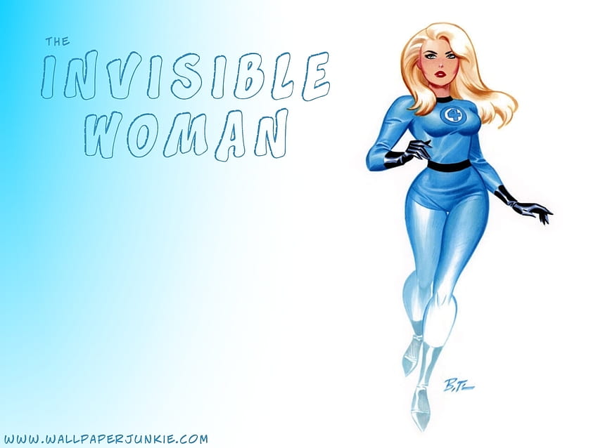 invisible woman marvel comics HD wallpaper