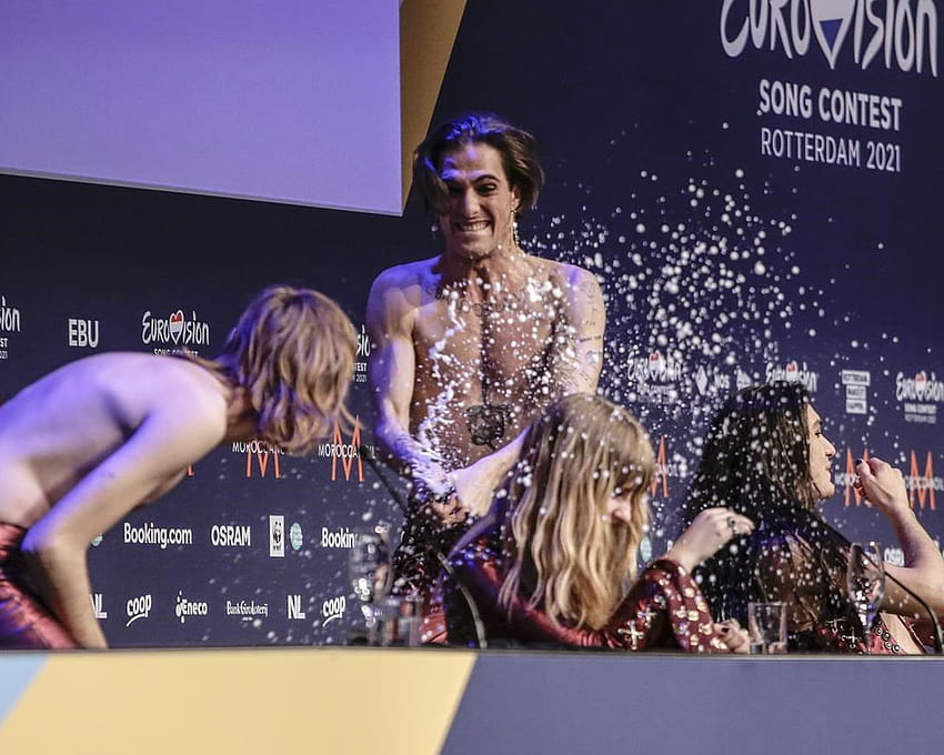 Eurovision: İtalyan kazanan gönüllü uyuşturucu testine girecek HD duvar kağıdı