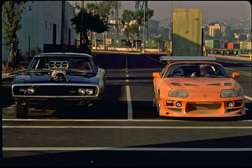 The Fast and The Furious, encrucijada rápida y furiosa fondo de pantalla