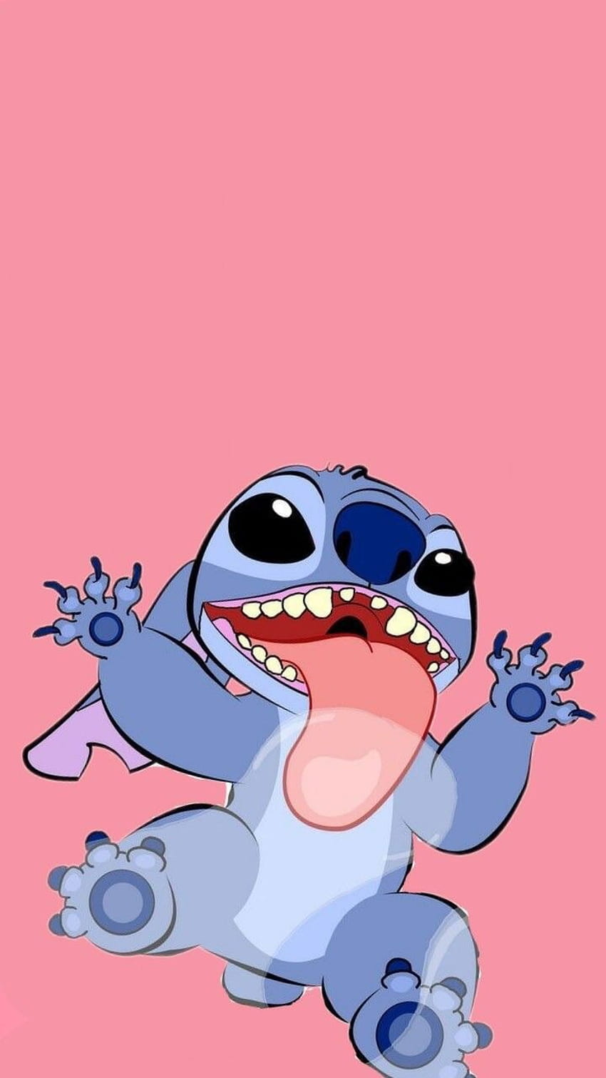 Pink Stitch - Cute Disney Wallpaper