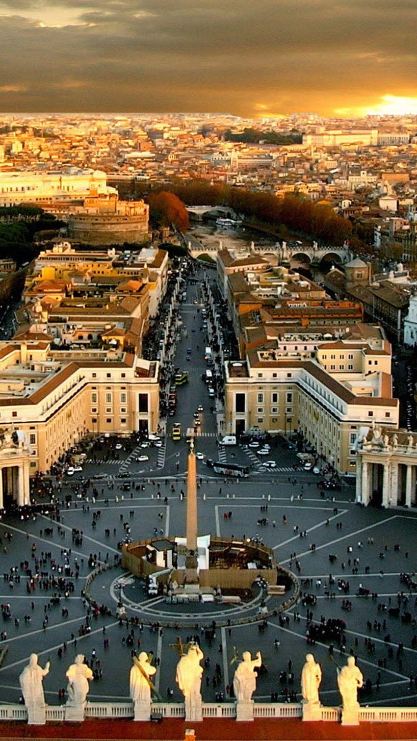 Rome from Saint Peter's Basilica - Italy 4K Wallpaper / De… | Flickr