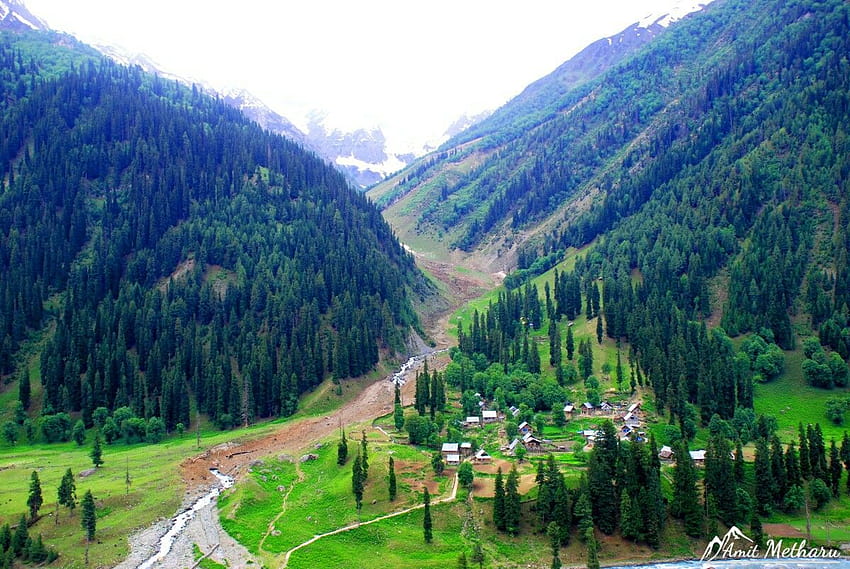 Красива долина Сонмарг в Кашмир. Планини, Джаму и Кашмир, Шринагар, Ладак…, сонамарг HD тапет