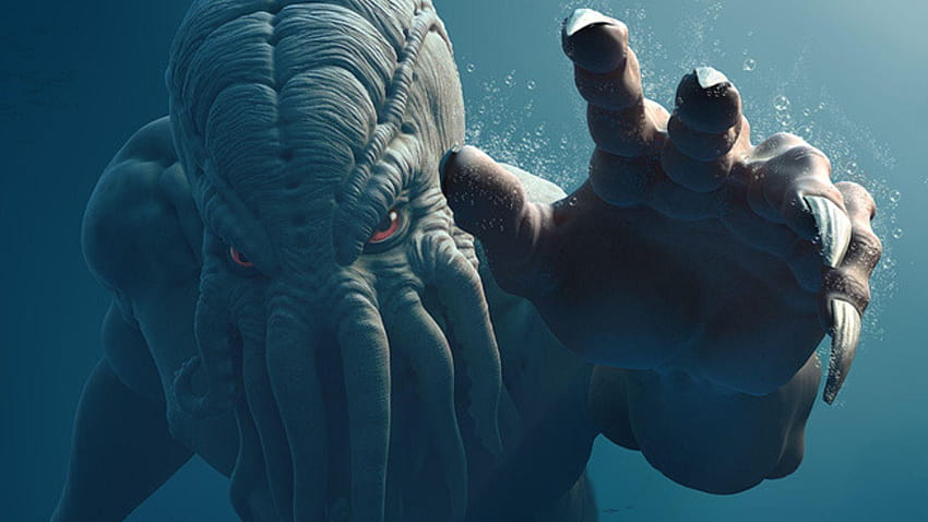 Sea Creatures, water monster HD wallpaper