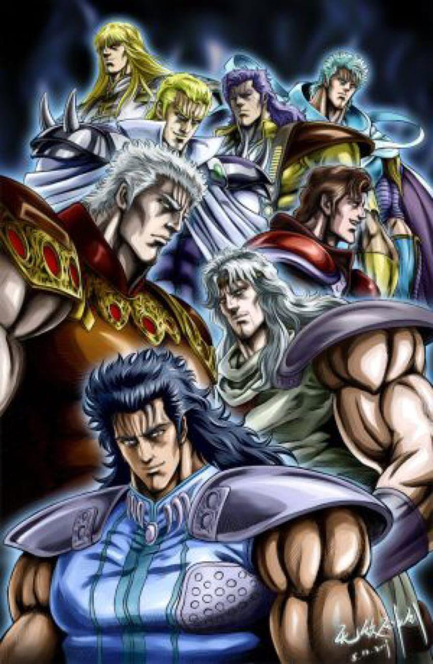 How strong would Kenshiro be in the Kenganverse? To make it more balanced,  Hokuto no Ken will work like Hajime Hanafusa's Ling Shu Chin Na. So NO  1-Hit-KO [Sorry the redaction. I'm