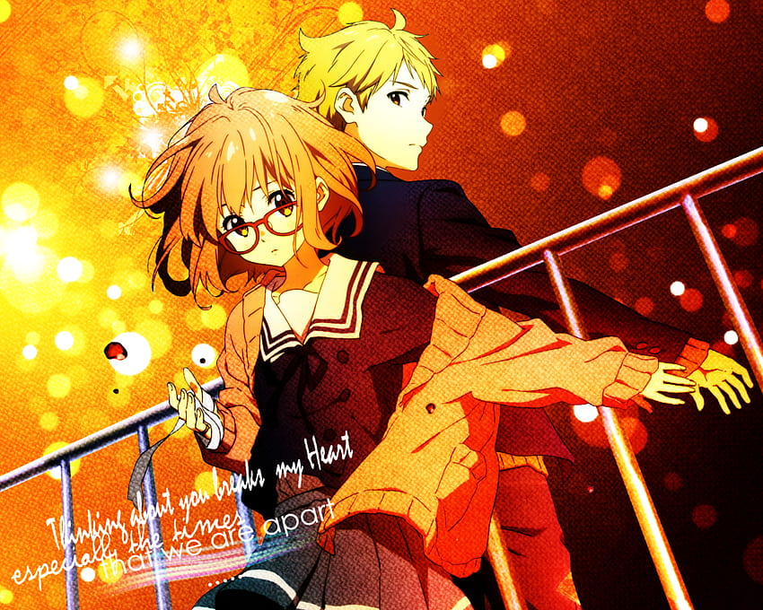 Beyond The Boundary - Mirai Kuriyama & Akihito Kanbara 4K wallpaper download