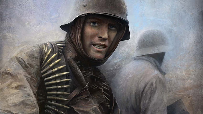 Немски войник, немска Втората световна война HD тапет