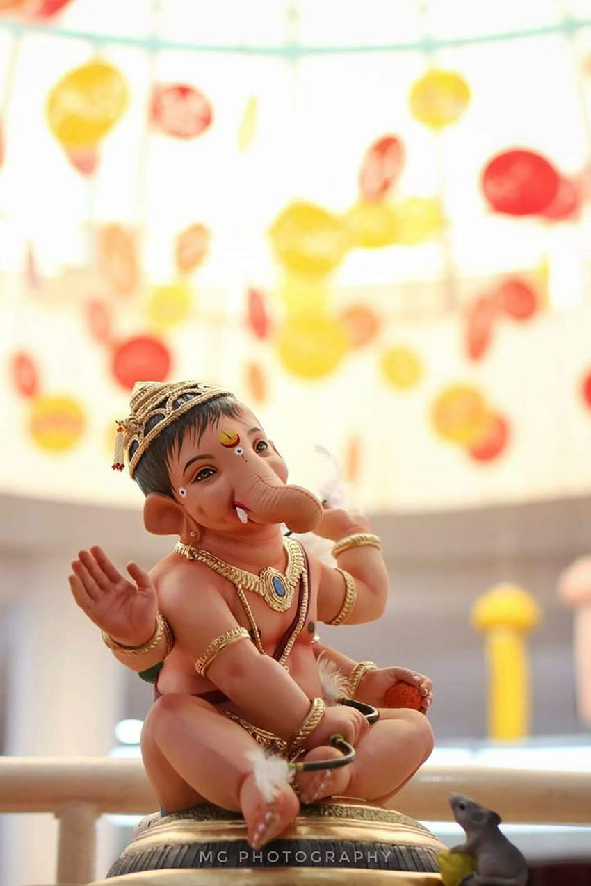 Ganesh Ji 2021 {Ново*} , &, бебе Ганеша HD тапет за телефон