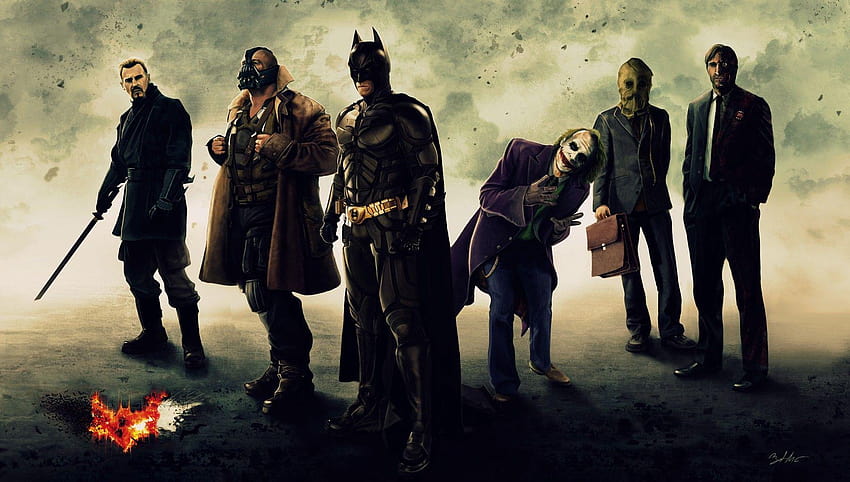 Batman, DC Comics, The Joker, Batman Begins, Two, Harvey Dent HD-Hintergrundbild