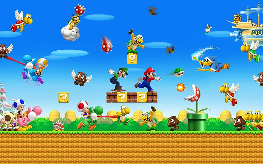 Nintendo Mario Tapeta HD