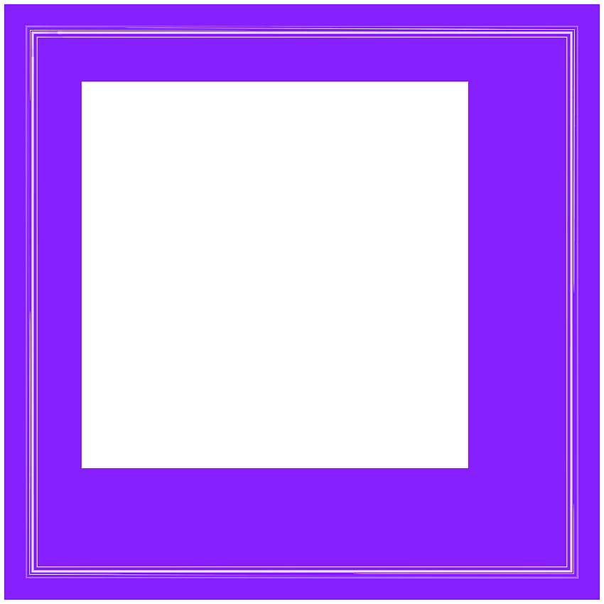 Purple Neon Border Frame PNG Clipart​ HD phone wallpaper
