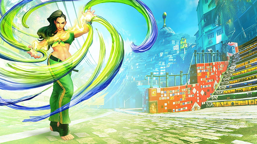 Street Fighter V Laura HD duvar kağıdı