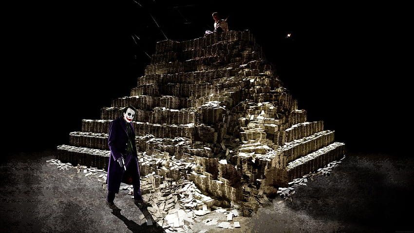 Dark Knight Money Pile, dark money HD wallpaper