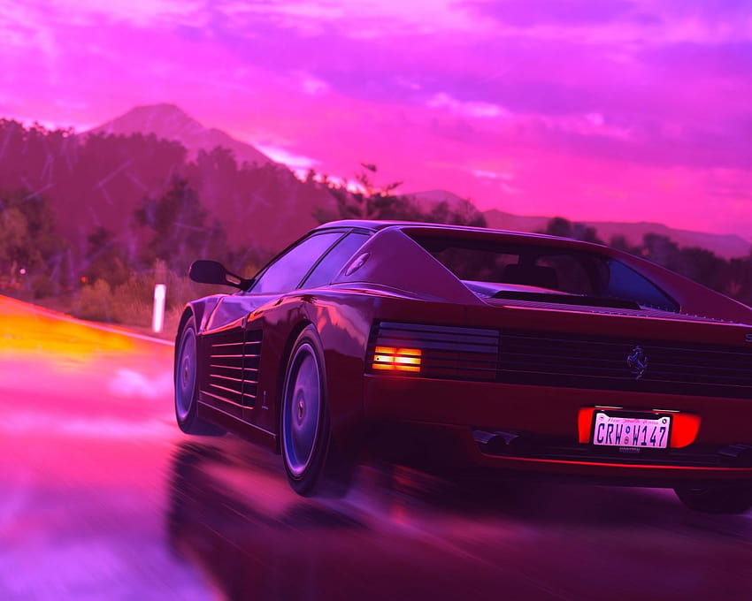 Retro wave pc in [3840x2160] for your , Mobile & Tablet HD wallpaper ...