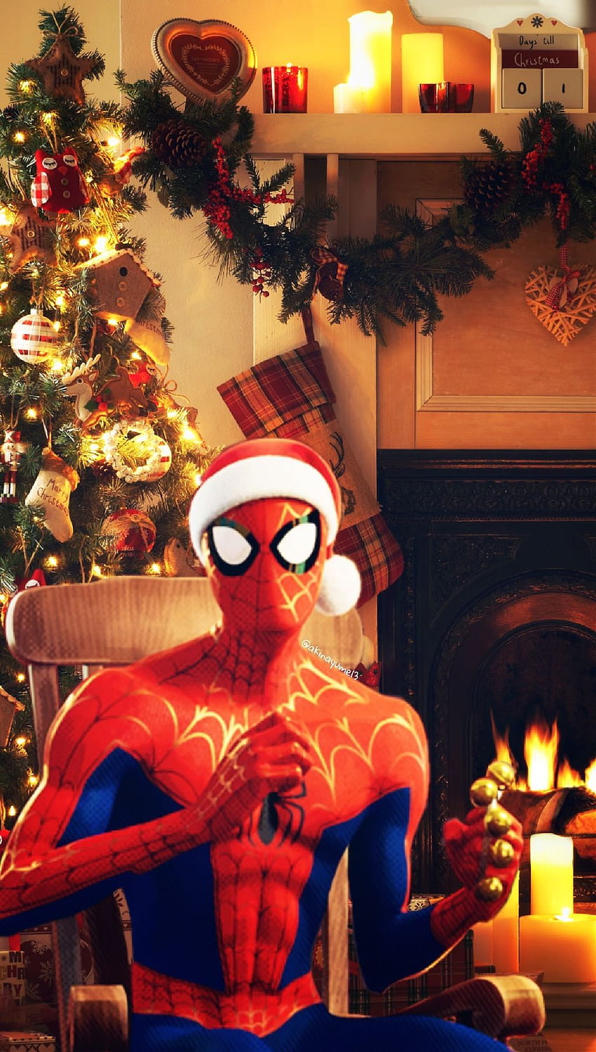 Marvel Christmas iPhone HD phone wallpaper