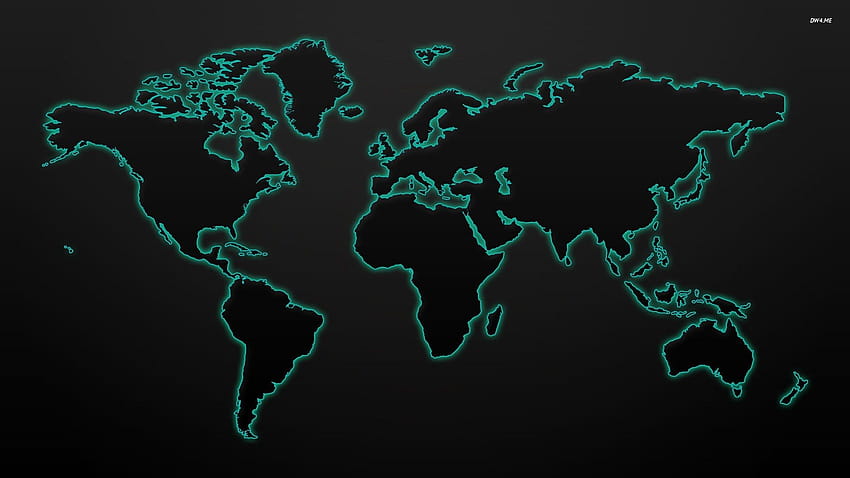 Mappa del mondo 3D Best Of Map Of The World, mappa del mondo di tutti i paesi Sfondo HD