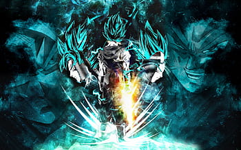 Dragon Ball Son Goku Super Saiyan God HD wallpaper