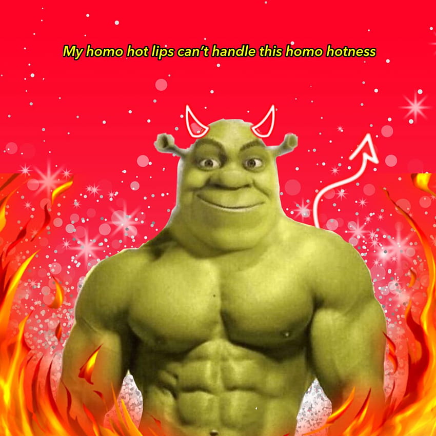 heißer Shrek, böser Shrek HD-Handy-Hintergrundbild