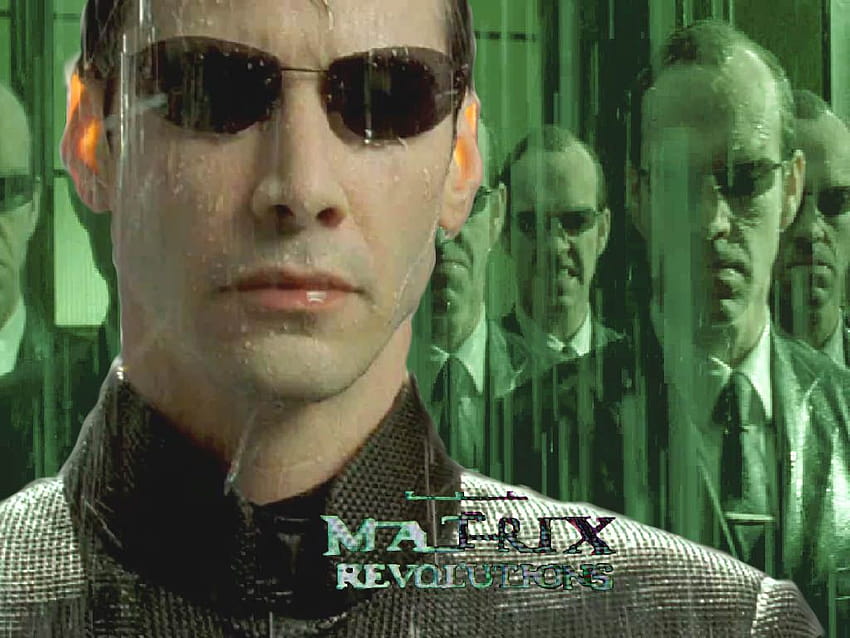 Najwspanialszy żyjący blog: Trylogia Matrix: Neo, Agent Smith, Ponowne zjednoczenie bytu i Powrót do ducha, Matrix Revolutions Agent Smith Tapeta HD