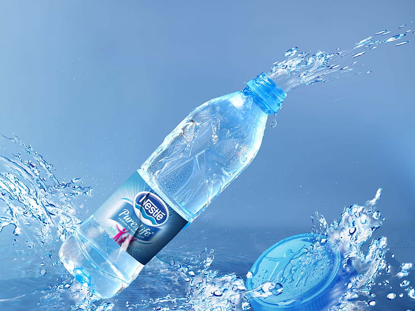 Water Bottle Product Shot, mineral water HD wallpaper | Pxfuel