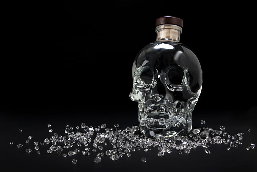 Crystal Head Vodka, glass skull HD wallpaper
