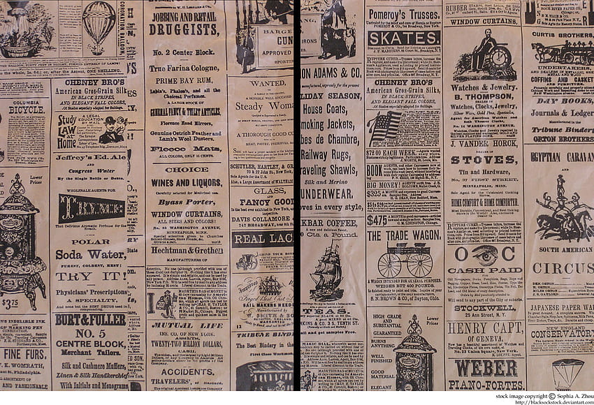 4 Vintage Newspaper, old newspaper HD wallpaper