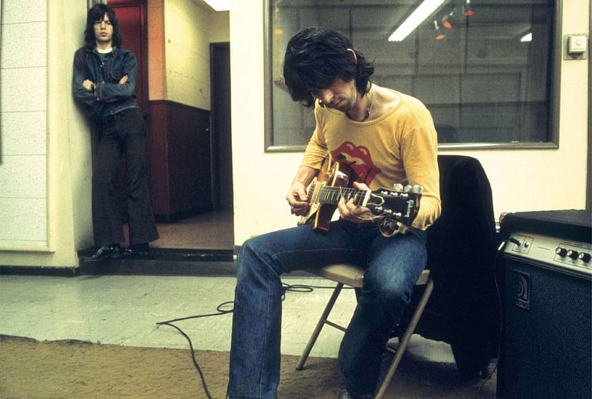Mick Jagger, Rolling Stones, gitary, Keith Richards, muzycy Tapeta HD
