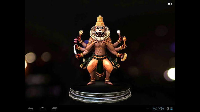 NaraSimha : animated 3D Live for Mobiles HD wallpaper